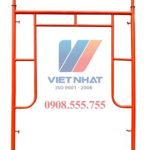 GIÀN GIÁO 1.5M SƠN 1.8 li 1 bộ nhỏ (2 khung + 2 chéo + 1 mâm)