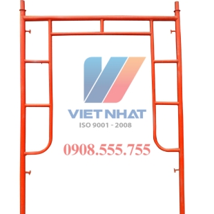 GIÀN GIÁO 1.7M SƠN 1.8 li có đầu 1 bộ nhỏ (2 khung + 2 chéo + 1 mâm)